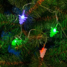 Гирлянда светодиодная (елочки), 4м 20LED