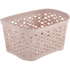 Корзинка прямоугольная Fiori mini 1л (Нежно-розовый)