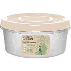 Емкость д/продуктов с завинч. крышкой 0,4л (Лён) (SE1887GR)